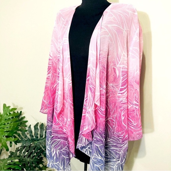 Allison Daley Pink Ombre‎ Kimono 20W - Picture 5 of 11